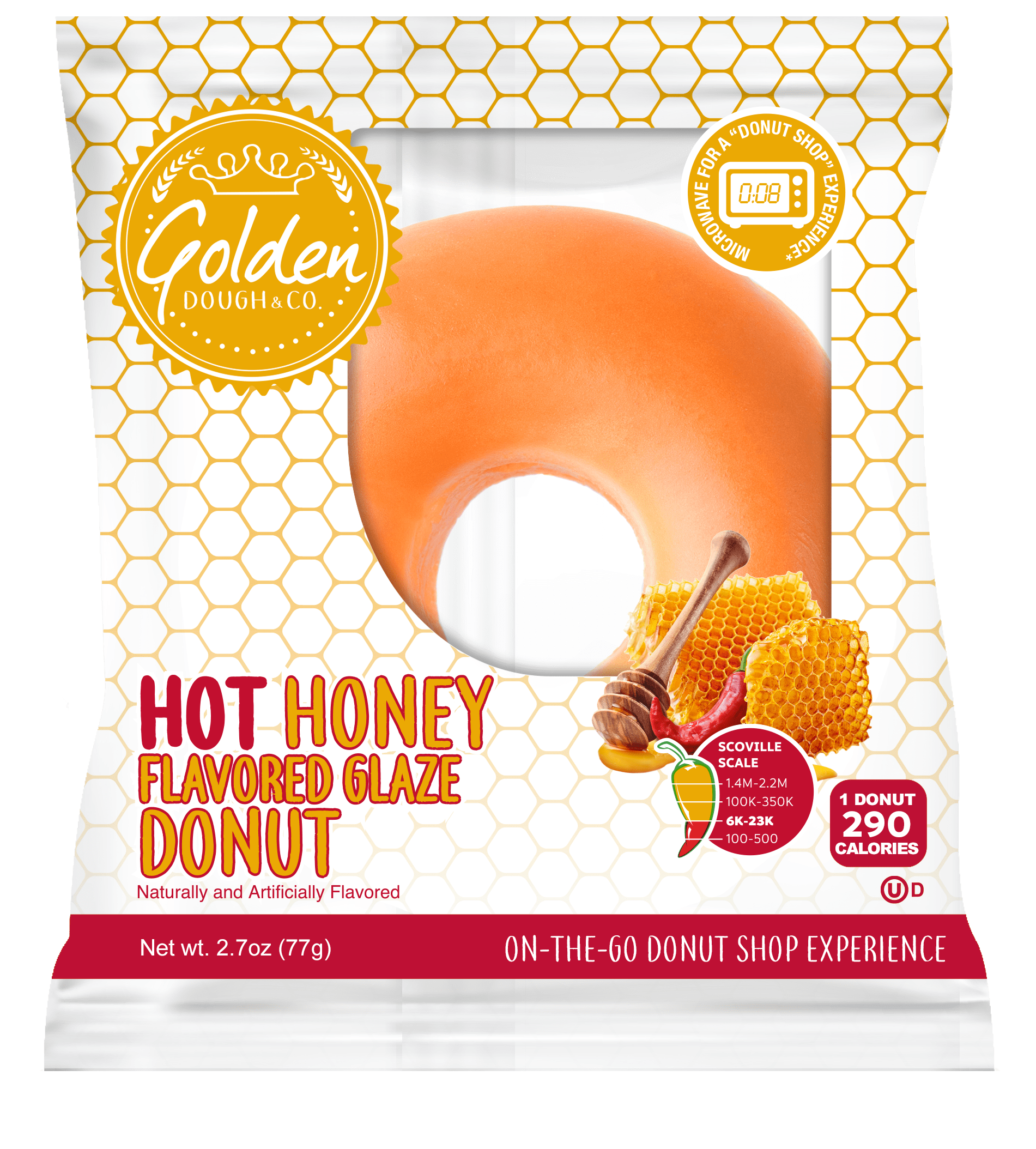 Hot Honey Glazed Donut